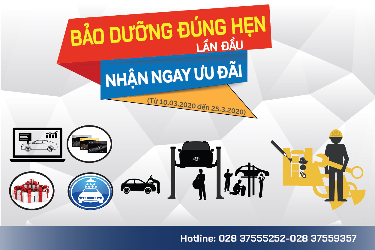 BẢO DƯỠNG LẦN ĐẦU-ĐÚNG HẸN- NHẬN QUÀ LIỀN TAY